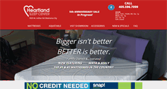 Desktop Screenshot of heartlandsleepcenter.net